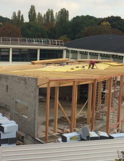 extension de l'american school à Paris