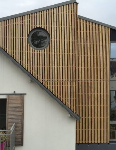 agrandissement d'un pavillon