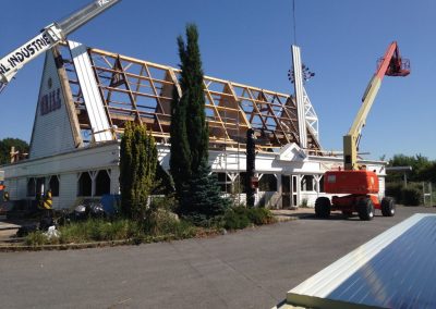 Collegien – reconstruction d&rsquo;un restaurant