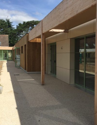 construction d'un restaurant scolaire