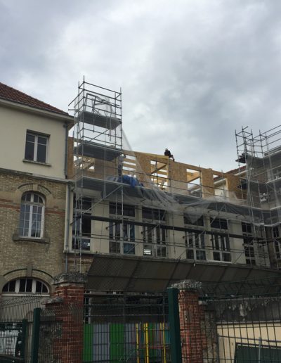 réhabilitation d'une école