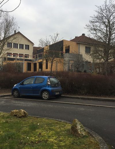 extension d'une crèche à Vauhallan