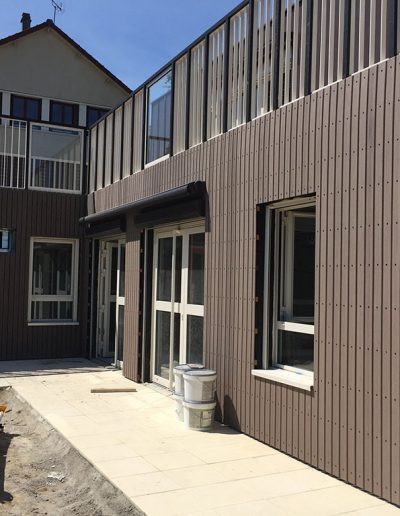 extension d'une crèche à Vauhallan