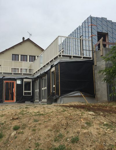 extension d'une crèche à Vauhallan