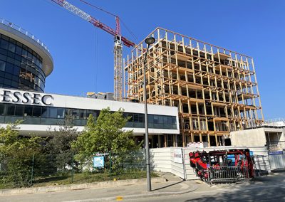Cergy – rénovation et construction de bâtiments d’enseignement supérieur