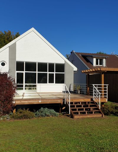 Extension d'une terrasse en bois